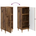VidaXL Bufet Stare drewno 33 x 34,5 x 90 cm Drewno inżynieryjne