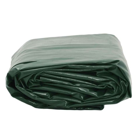 VidaXL Plandeka, zielona, 5x5 m, 650 g/m²