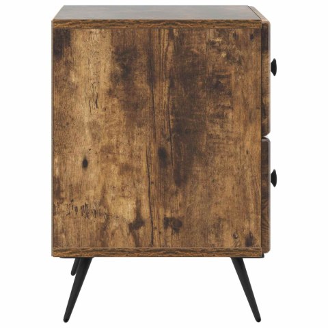 VidaXL Szafka Nocna 2 szt. Dąb wędzony 43 x 34,5 x 47,5 cm