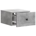 VidaXL Wisząca Szafka Nocna 2 szt. Betonowy szary 33 x 34,5 x 20 cm