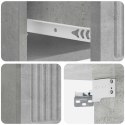 VidaXL Wisząca Szafka Nocna 2 szt. Betonowy szary 33 x 34,5 x 20 cm