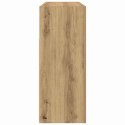 VidaXL Bufet Dąb rzemieślniczy 116 x 30 x 75 cm Drewno inżynieryjne