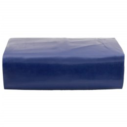VidaXL Plandeka, niebieska, 1x2,5 m, 650 g/m²
