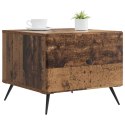 VidaXL Stolik kawowy Stare drewno 49 x 50 x 40 cm Drewno inżynieryjne