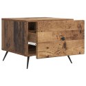VidaXL Stolik kawowy Stare drewno 49 x 50 x 40 cm Drewno inżynieryjne