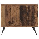VidaXL Stolik kawowy Stare drewno 49 x 50 x 40 cm Drewno inżynieryjne