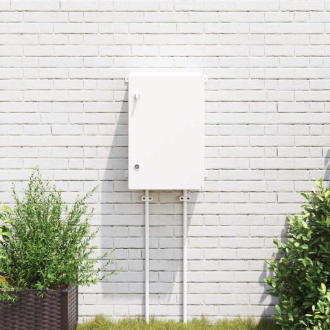 VidaXL Szafka sterownicza Szary 47 x 20 x 50 cm Plastik ABS