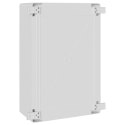 VidaXL Szafka sterownicza Szary 47 x 20 x 50 cm Plastik ABS