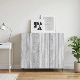 VidaXL Bufet Szary Sonoma 89 x 34,5 x 82 cm Drewno inżynieryjne
