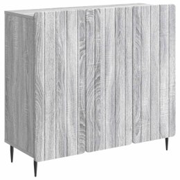 VidaXL Bufet Szary Sonoma 89 x 34,5 x 82 cm Drewno inżynieryjne