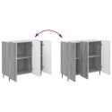 VidaXL Bufet Szary Sonoma 89 x 34,5 x 82 cm Drewno inżynieryjne