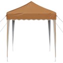 VidaXL Namiot imprezowy rozkładany 195 x 195 x 245 cm Beżowy