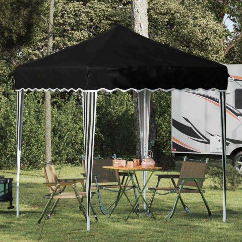 VidaXL Namiot imprezowy rozkładany 195 x 195 x 245 cm Czarny