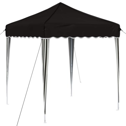 VidaXL Namiot imprezowy rozkładany 195 x 195 x 245 cm Czarny
