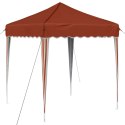VidaXL Namiot imprezowy rozkładany 195 x 195 x 245 cm terakota