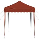 VidaXL Namiot imprezowy rozkładany 195 x 195 x 245 cm terakota