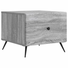 VidaXL Stolik kawowy Szary Sonoma 49 x 50 x 40 cm Drewno inżynieryjne