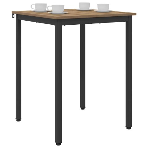 VidaXL Stoły do jadalni 60 x 60 x 75 cm METAL Kwadrat