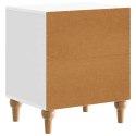 VidaXL Szafka Nocna 2 szt. Biały wysoki połysk 43 x 34,5 x 50 cm
