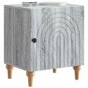 VidaXL Szafka Nocna 2 szt. Szary Sonoma 43 x 34,5 x 50 cm