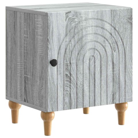 VidaXL Szafka Nocna 2 szt. Szary Sonoma 43 x 34,5 x 50 cm
