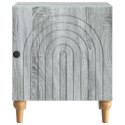 VidaXL Szafka Nocna 2 szt. Szary Sonoma 43 x 34,5 x 50 cm
