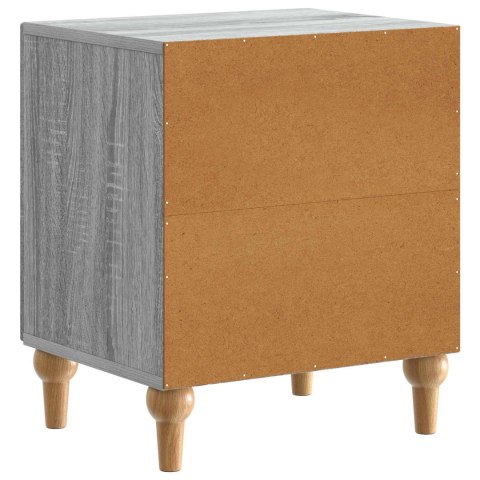 VidaXL Szafka Nocna 2 szt. Szary Sonoma 43 x 34,5 x 50 cm