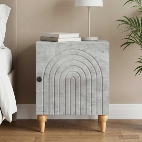 VidaXL Szafka Nocna Betonowy szary 43 x 34,5 x 50 cm