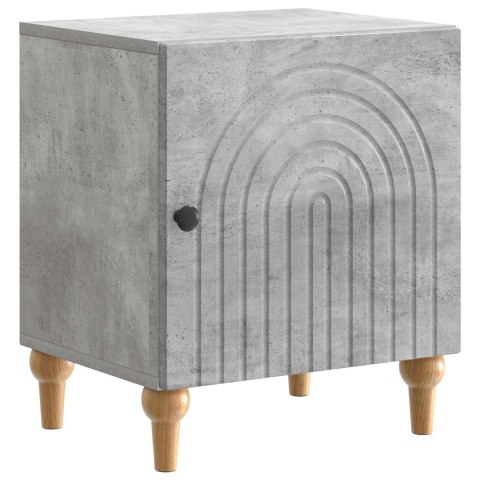 VidaXL Szafka Nocna Betonowy szary 43 x 34,5 x 50 cm