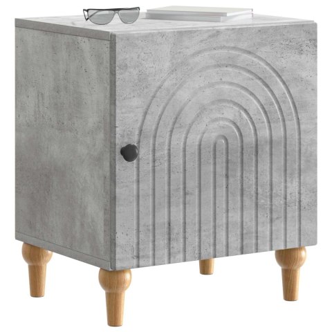 VidaXL Szafka Nocna Betonowy szary 43 x 34,5 x 50 cm
