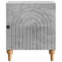 VidaXL Szafka Nocna Betonowy szary 43 x 34,5 x 50 cm