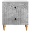 VidaXL Szafka Nocna z szufladą Betonowy szary 43 x 34,5 x 48 cm