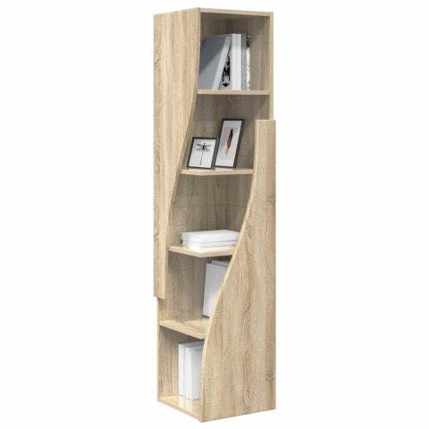 VidaXL Szafka narożna 32x32x140cm Drewno inżynieryjne Dąb Sonoma