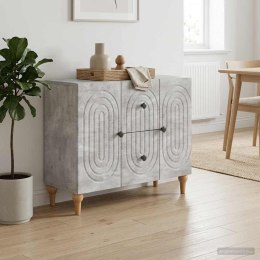 VidaXL Szafka pod telewizor Betonowy szary 89 x 34,5 x 60 cm