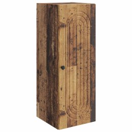 VidaXL Szafka ścienna Stare drewno 33 x 34,5 x 90 cm