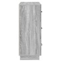 VidaXL Szafka z Szufladami Szary Sonoma 66 x 34,5 x 87 cm