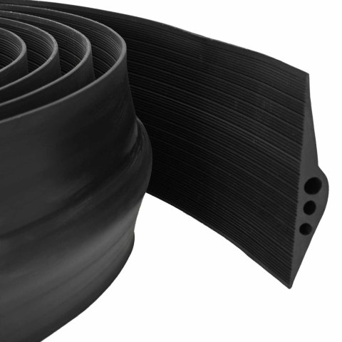 VidaXL Uszczelka podłogowa do garażu 112 x 20 mm 5,5 m Guma EPDM