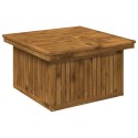VidaXL naturalny 80,5 x 80 x 75/44,5 cm