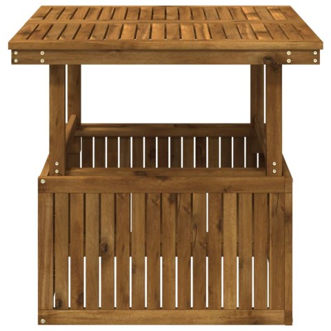 VidaXL naturalny 80,5 x 80 x 75/44,5 cm