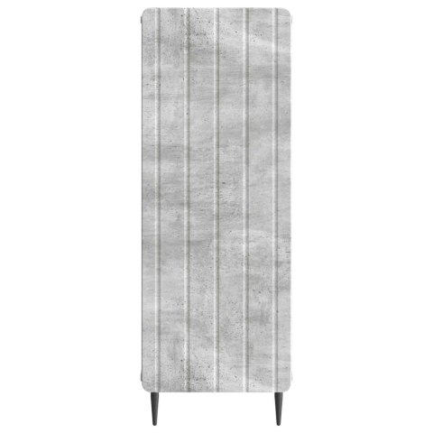 VidaXL Bufet Betonowy szary 34,5 x 33 x 92 cm Drewno inżynieryjne
