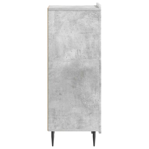 VidaXL Bufet Betonowy szary 34,5 x 33 x 92 cm Drewno inżynieryjne