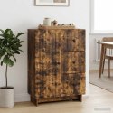 VidaXL Bufet Dąb wędzony 66 x 34,5 x 90 cm Drewno inżynieryjne