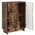 VidaXL Bufet Dąb wędzony 66 x 34,5 x 90 cm Drewno inżynieryjne