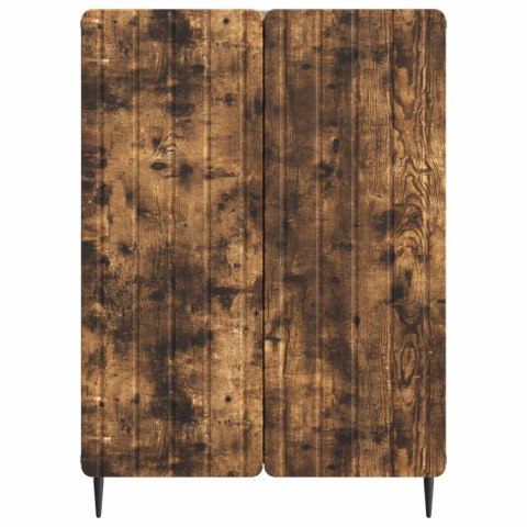 VidaXL Bufet Dąb wędzony 66 x 34,5 x 92 cm Drewno inżynieryjne