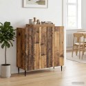 VidaXL Bufet Stare drewno 89 x 34,5 x 82 cm Drewno inżynieryjne