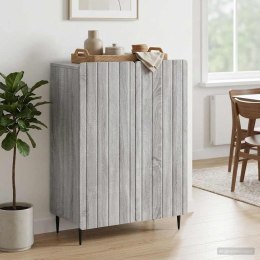 VidaXL Bufet Szary Sonoma 66 x 34,5 x 92 cm Drewno inżynieryjne