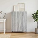 VidaXL Bufet Szary Sonoma 66 x 34,5 x 92 cm Drewno inżynieryjne