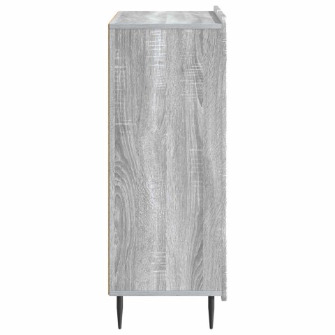 VidaXL Bufet Szary Sonoma 66 x 34,5 x 92 cm Drewno inżynieryjne