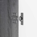VidaXL Bufet Szary Sonoma 66 x 34,5 x 92 cm Drewno inżynieryjne