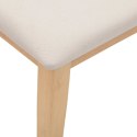 VidaXL Ławka 110 cm Drewno lite Guma